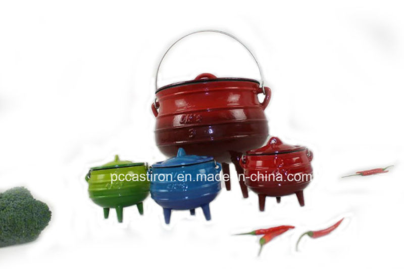 Enamel Cast Iron Cookware Set of Potjie Pot for South Affica Countires