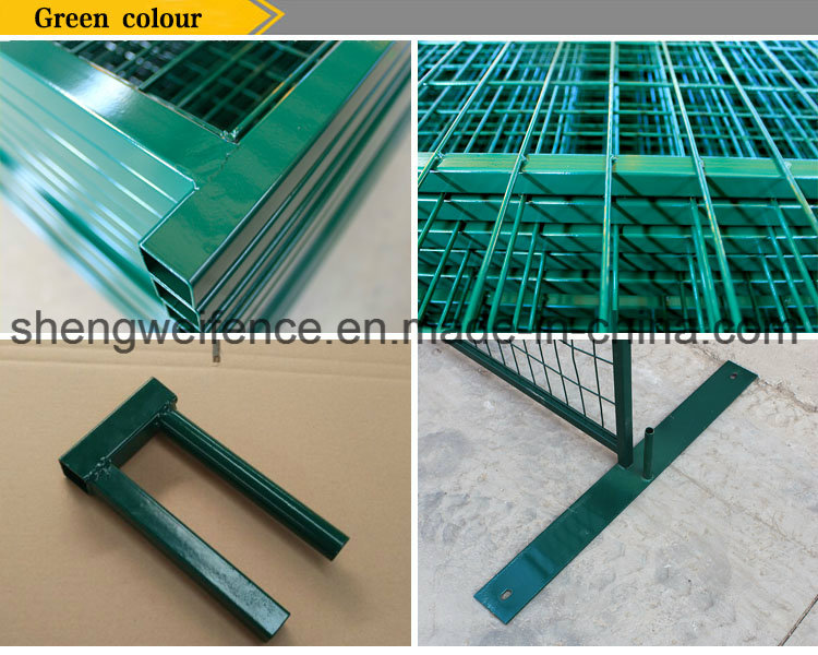 Galvanized and PVC/Painting Welding Ca Temporary Fences