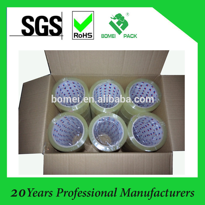 50mm Transparent BOPP Packing Tape