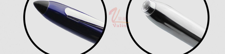 Slim LED Light Metal Pen with Laser Logo