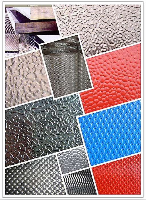 Stucco Embossed Aluminum Sheet for Decoration Roofing 1050 1060 1100 3003 3105