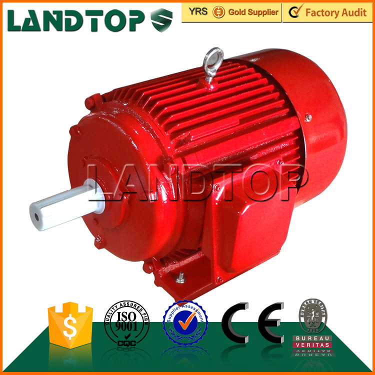 Y series landtop 3 phase aynchronous 10HP electric motor 500kw