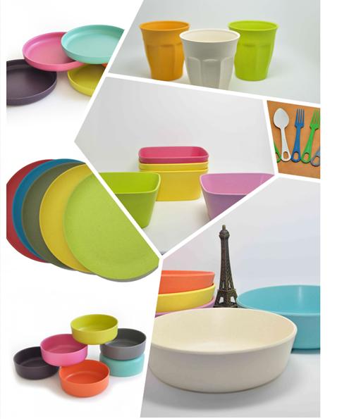 Bamboo Fibre Tableware Combination Series (BC-CS1003)