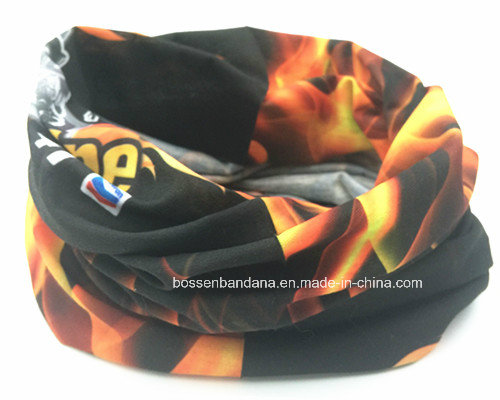 Custom Logo Printing Polyester Neck Tube Bandanna