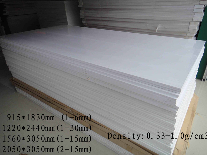 White PVC Foam Board /PVC Free Foam Board /PVC Celuka Sheet