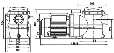 Self-Priming Swimming Pool Water Pumps