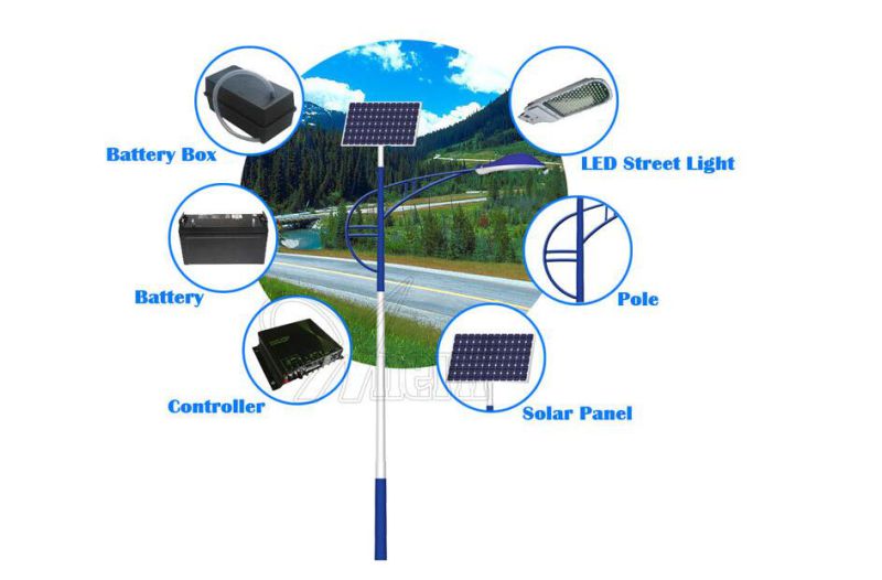 China Best Manufacturer 60 Waterproof Solar LED Street Light