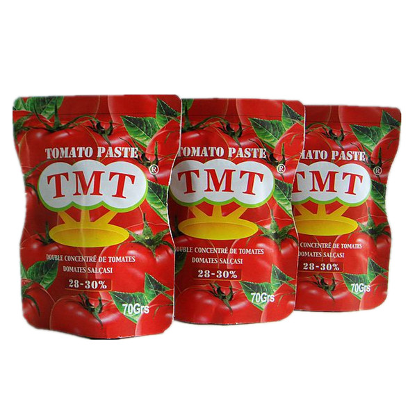 Hot Selling 70 G Sachet Tomato Puree for Wholesaler