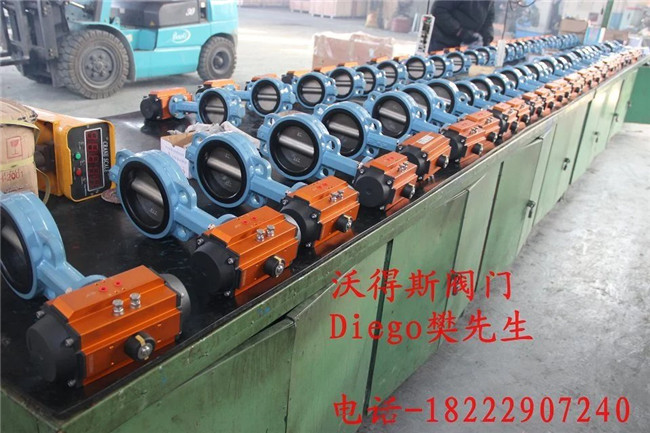 Pneumatic Actuator Butterfly Valve (D671X-10/16)