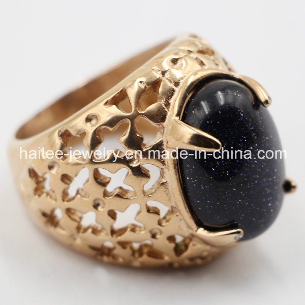 Hot Sale Ring High Quality Stainless Steel Ring with Stone