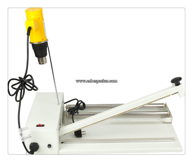 Plastic Sealing Machine Price with Shrinking Gun by Optional