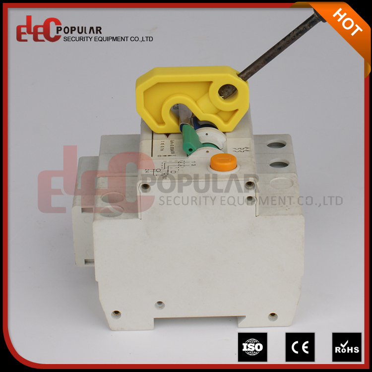 Mini Circuit Breaker Lockout - Yellow