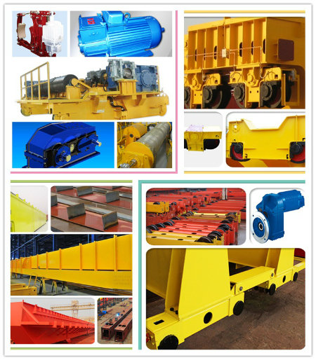 Double Girder Overhead Crane in Heavy Duty Design with Capacity up to 500t