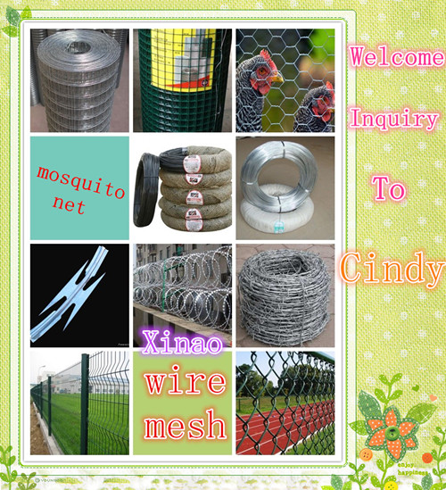 Temporary Fence / Metal Frame Material and Hot Dipped Galvanized Chain Link Fence
