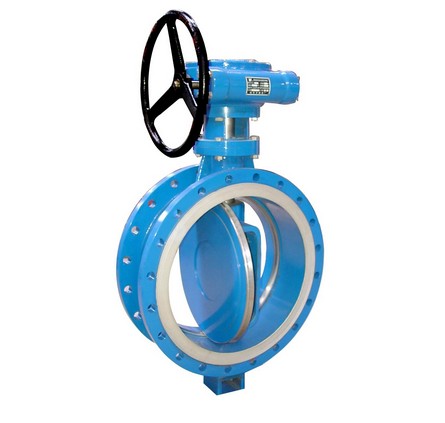 Pneumatic Hard Seat Flange Butterfly Valve