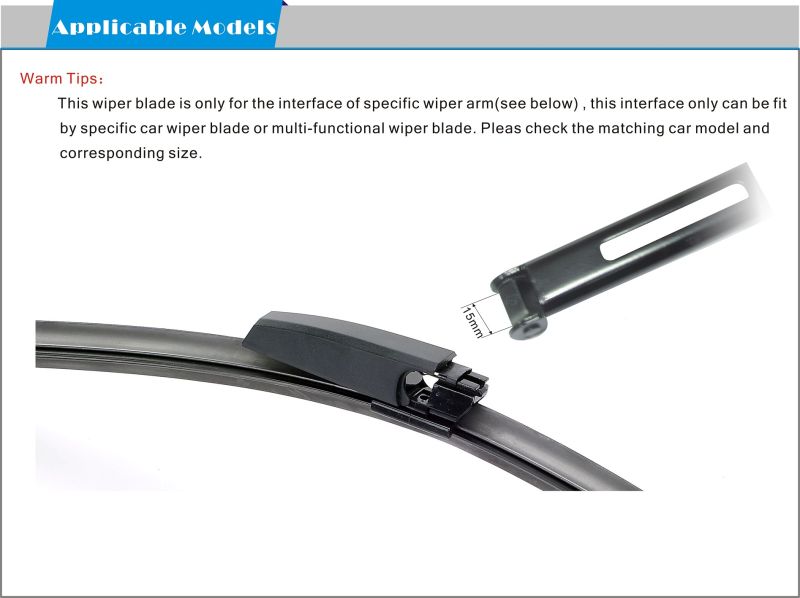 Car Accessorie Windshield Wiper Wiper Blade (S520)