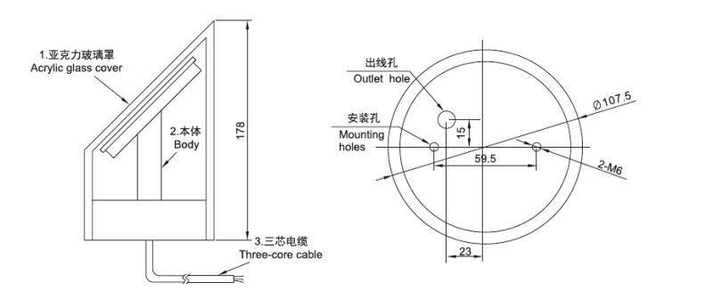 High Quality Escalator Running Operation Indicator (SFT-ZSQ-G1)