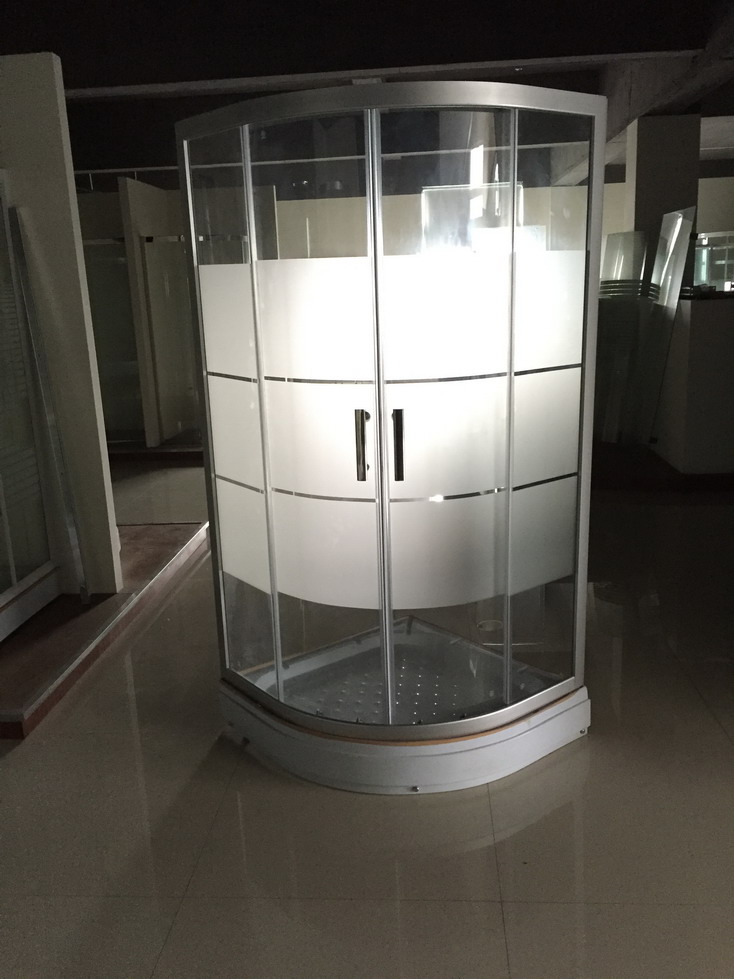 Acid Glass Shower Enclosure (ADL-8B05)