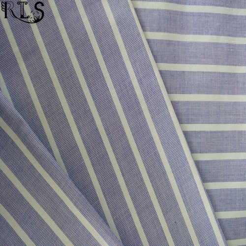 Cotton Poplin Woven Yarn Dyed Fabric for Garments Shirts/Dress Rls40-3po