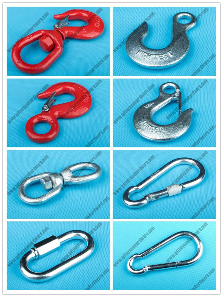 Factory Supply Us Type S320/ A320 Eye Slip Hook with Latch/Cable Hook