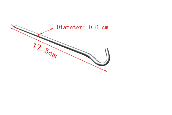 Camping Equipment Titanium Tent Stakes