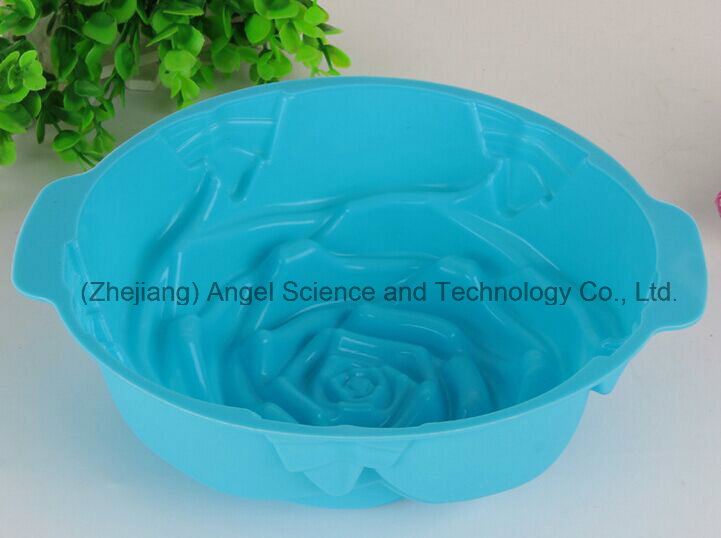 Big Rose Flower Silicone Cake Mold Silicone Cake Pan Sc08