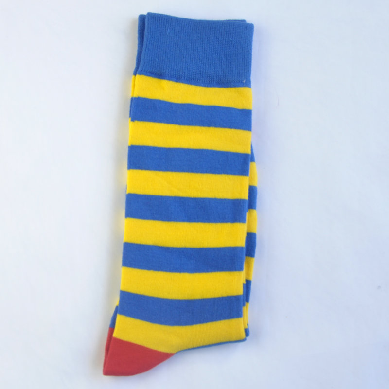 Striped Happy Sock