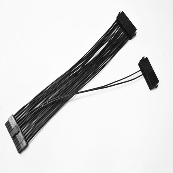 24pin 2-Way PSU Electrical Power Cable