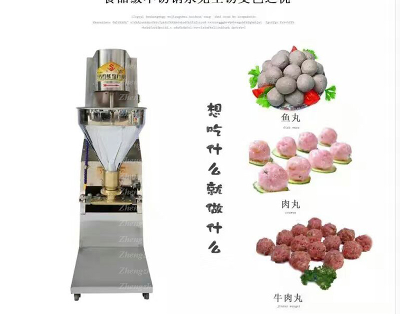 Food Processor Meat Ball Production Meatball Maker Making Machine