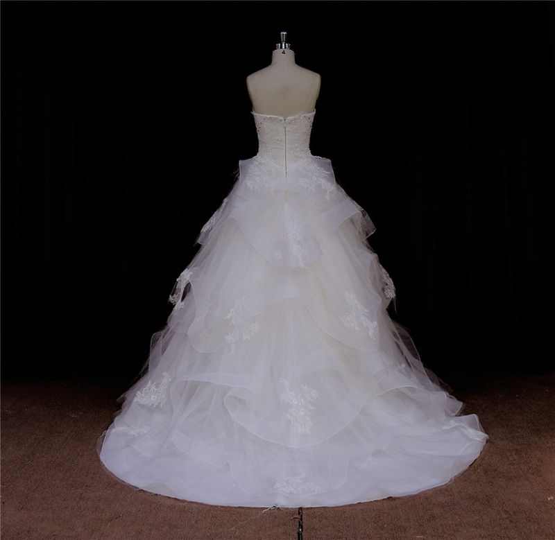 Dorisquees Alibaba Online Hot Sale Organza Wedding Dress From China