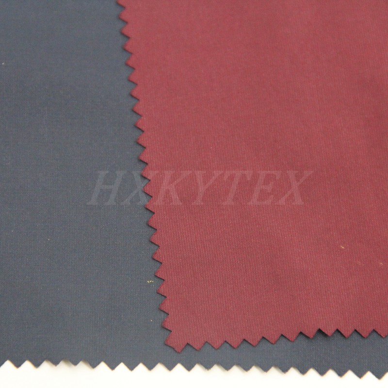 Bright Nylon with Polyester Blend Fabric for Jacket or Trench