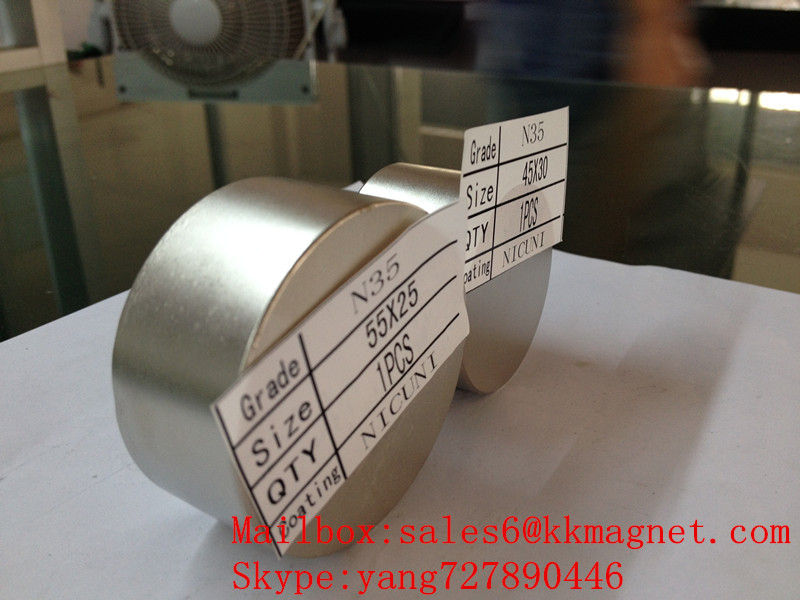 permanent magnet 45X30 stop water magnet D45X30mm