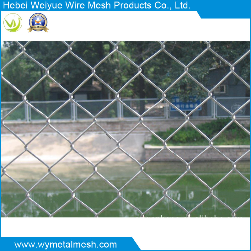 Electro Galvanized Chain Link Metal Fence