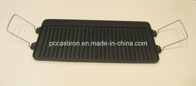 LFGB Certified Cast Iron Griddle Cookware China