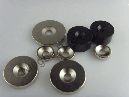Neodymium Pot Magnet with Countersink CE/SGS Certified
