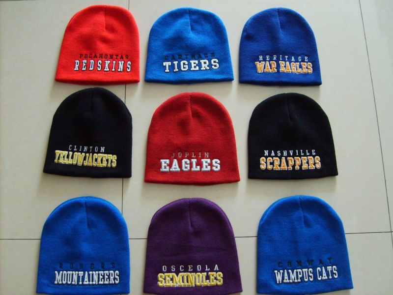 High Quality Acrylic Knitted Sublimation Printing Hat