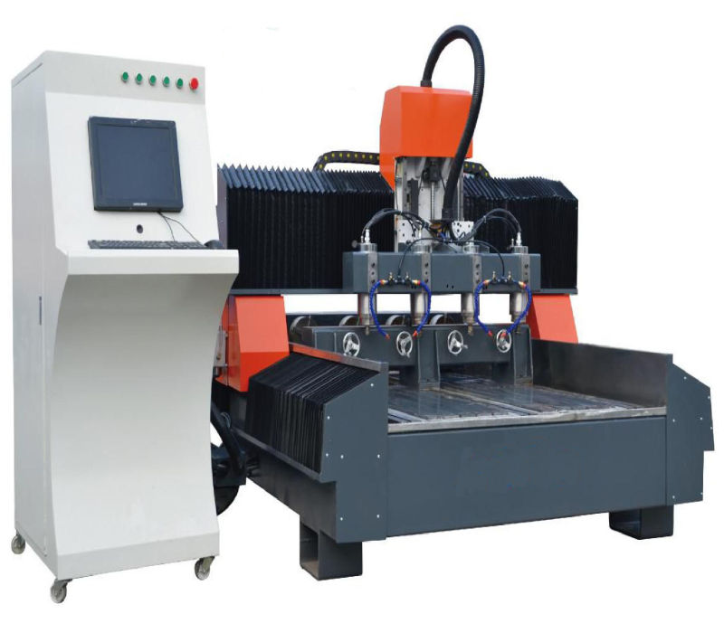 3018f4 Four Head Stone CNC Router