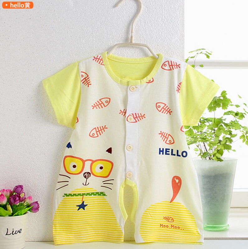 Cotton Baby Summer Romper Infant Apparel