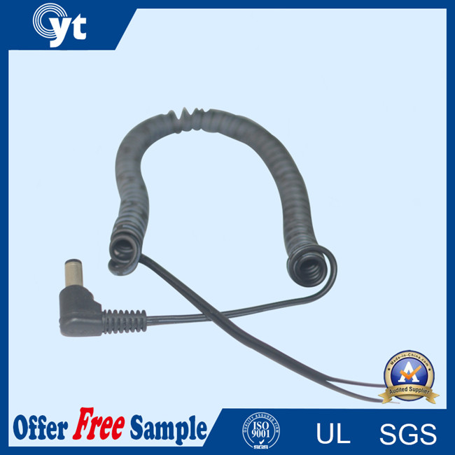 PVC Flat Wire Spiral DC Cable with UL