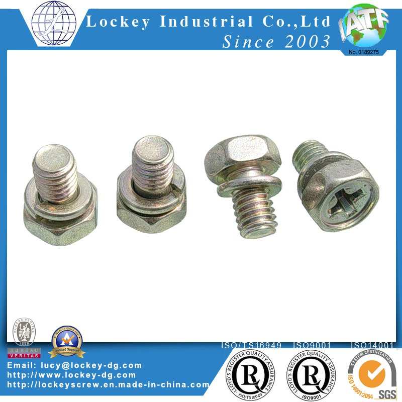 Stainless Steel Hex Head Machine Screw