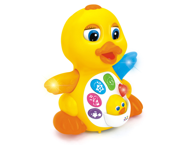 B/O Cartoon Duck Intelligent Toy (H0895087)