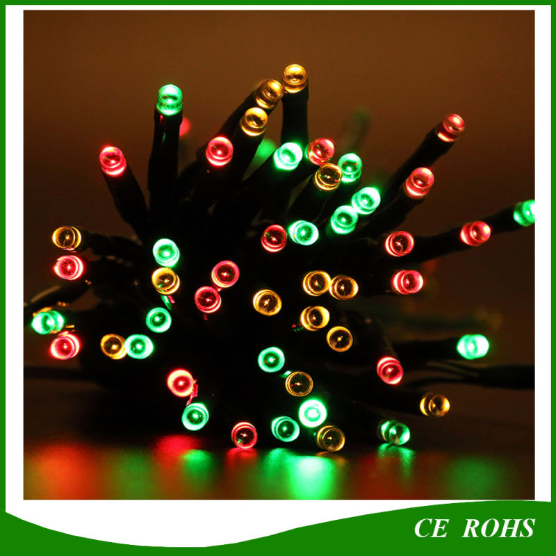 Waterproof Solar Power 100LED String Lights for Christmas Party Garden