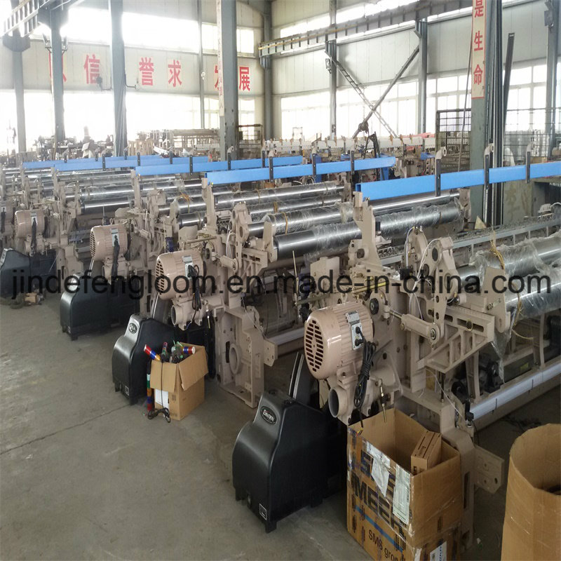 High Quality Denim Fabric Weaving Loom Double Nozzle Airjet Machine