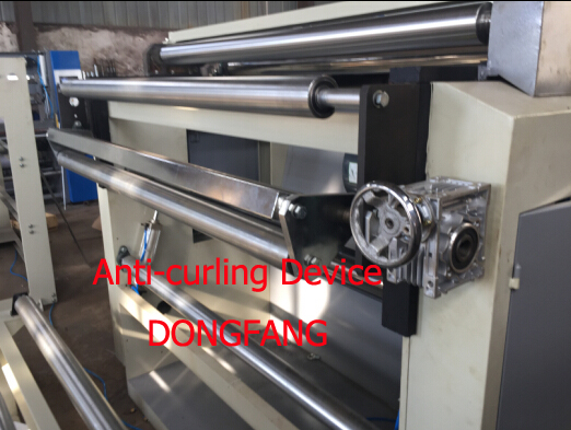 D Type Sheeting Machine with Hydraulic Shaftless Loading System