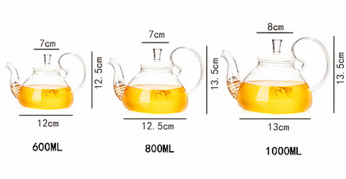 600ml Tea Pot with Stainless Steel Filter