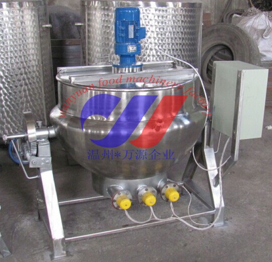 Tilting Jacketed Kettle with Cover