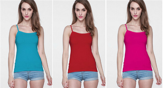 Summer Fashion Women in Multiple Colors Singlet Tops (MU6634)