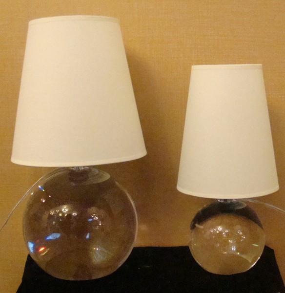 Crystal Base Hotel Room Bedside Table Lamp with CE Standard