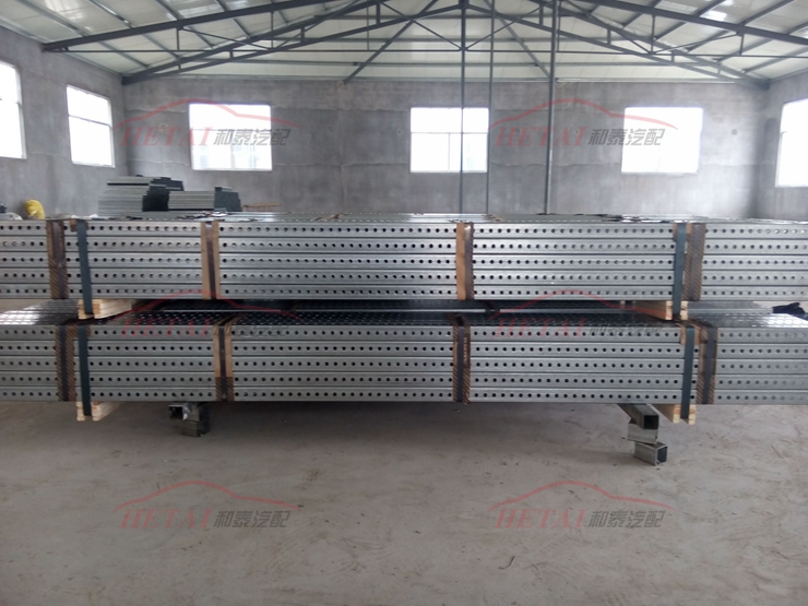 Perforated Steel Square Tube for Traffic Sign Support