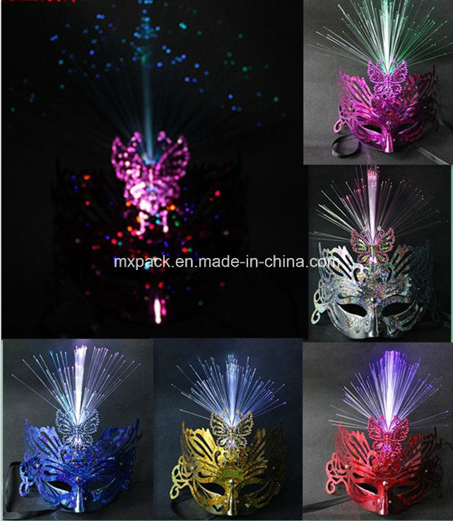 Factory Offer Price LED Light up Party Mask Masquerade Masks